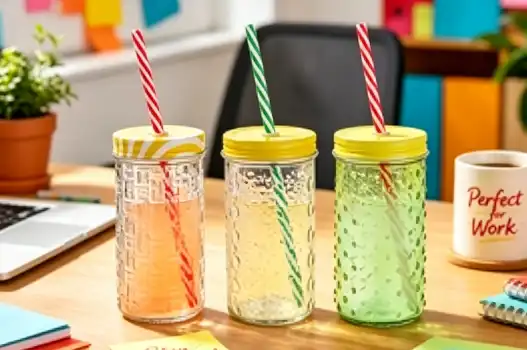 Best Insulated Wide Mouth Glass Drinking Bottles for Office Use
